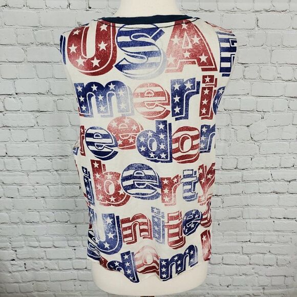 CHASER Tank Top USA America S NWT - Picture 4 of 6